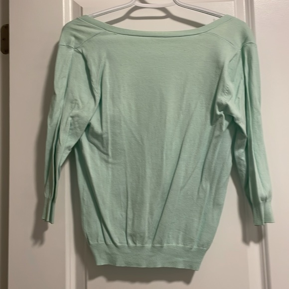 Mint Green Cardigan - Picture 2 of 2
